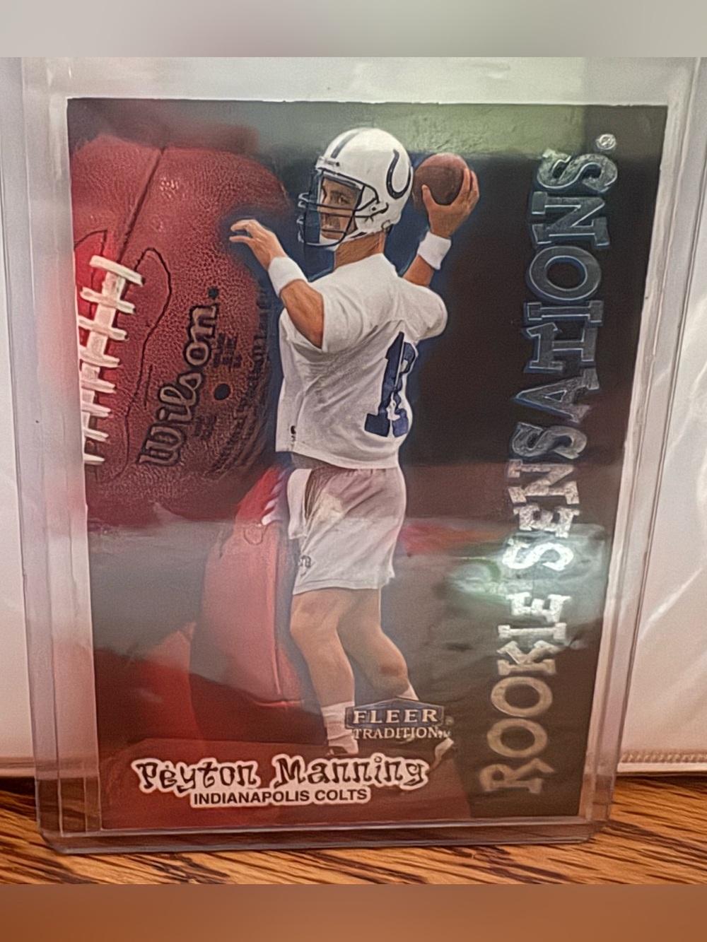 Peyton Manning Indianapolis Colts Rookie Sensations Card